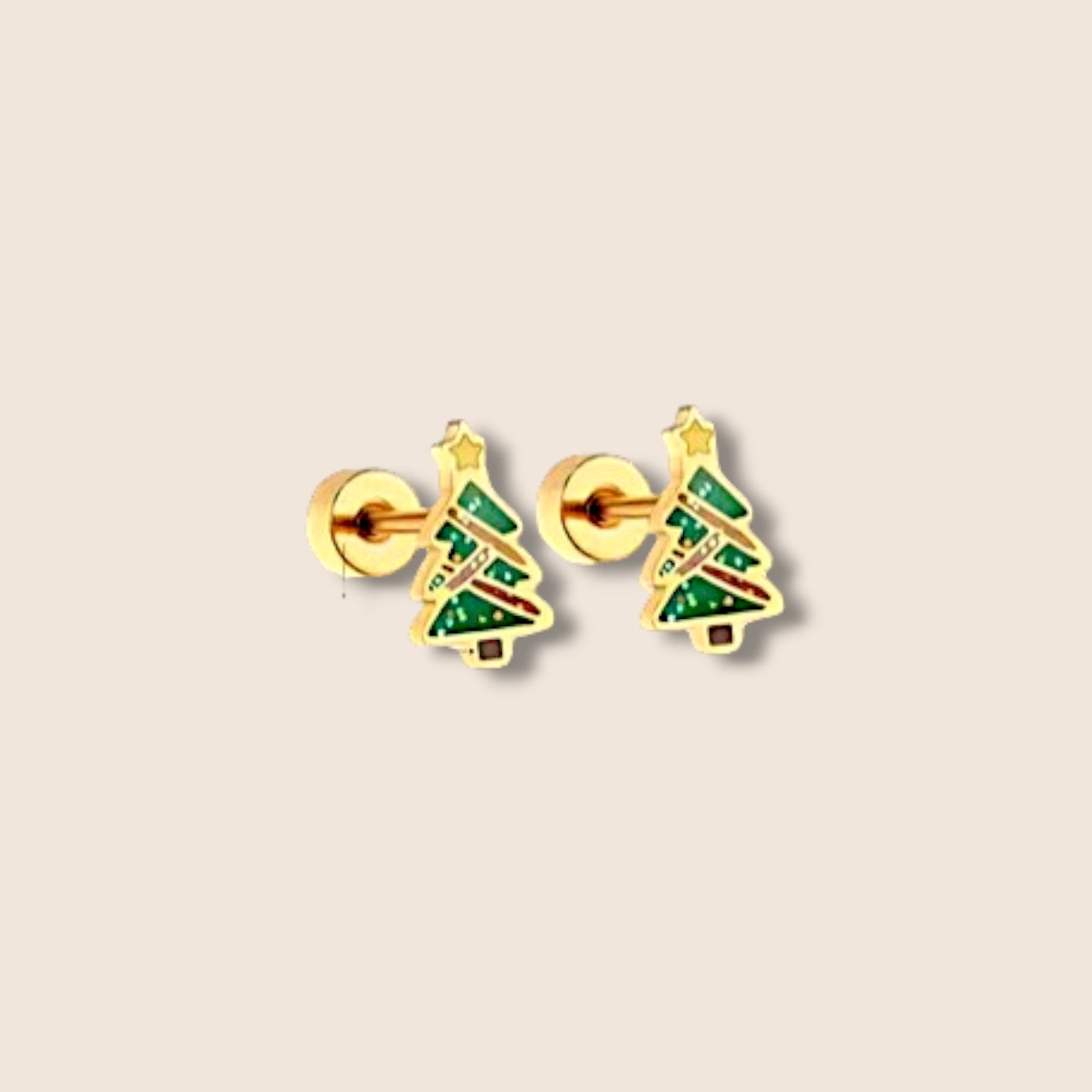 Christmas Tree Screw Back Studs
