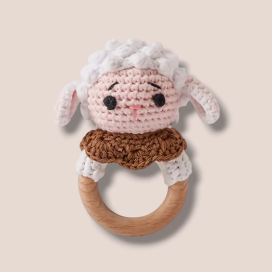 Crochet Lamb Rattle