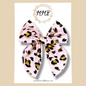 Pink & Gold Leopard Fairytale Bow