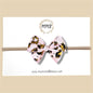 Pink & Gold Leopard Fairytale Bow