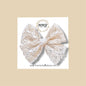 Large Ivory Cotton Lace Bow