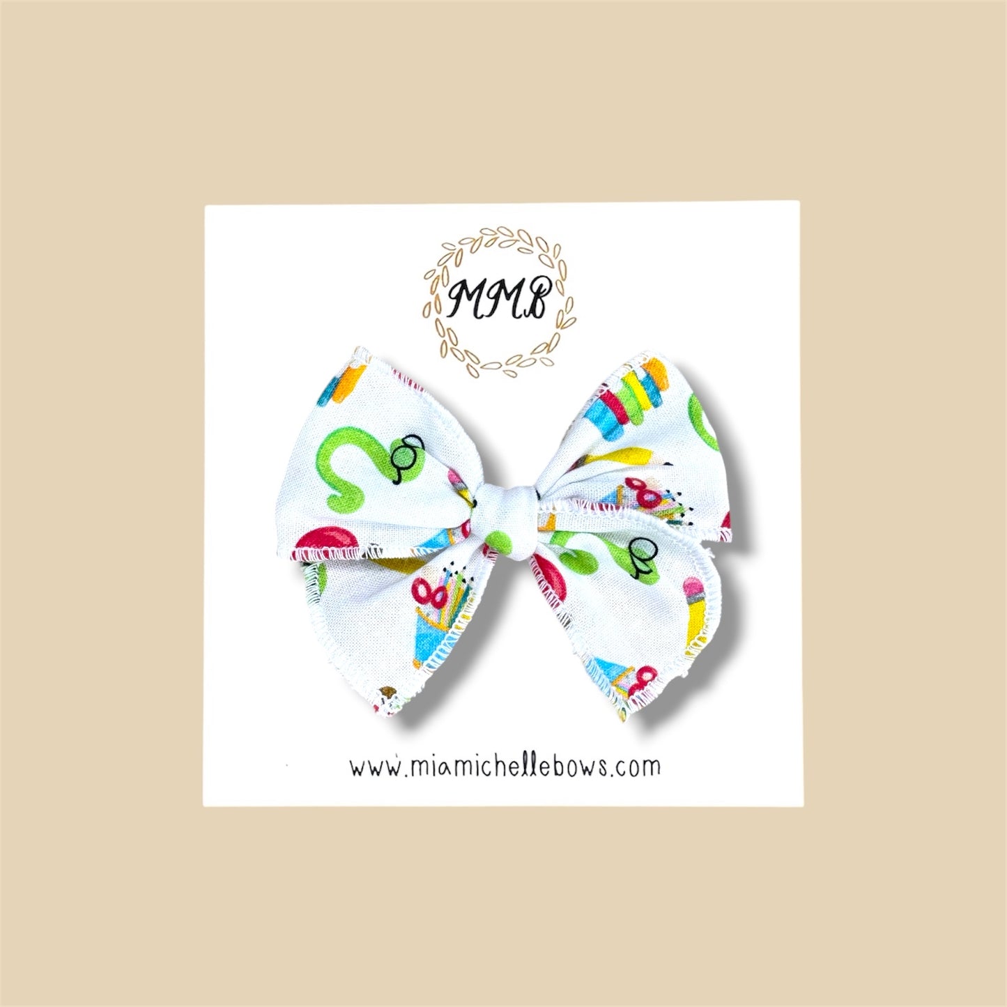 Back to School Fairytale Bow