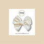 Ivory Swiss Dot Fairytale Bow