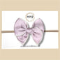 Dusty Lavender Satin Fairytale Bow