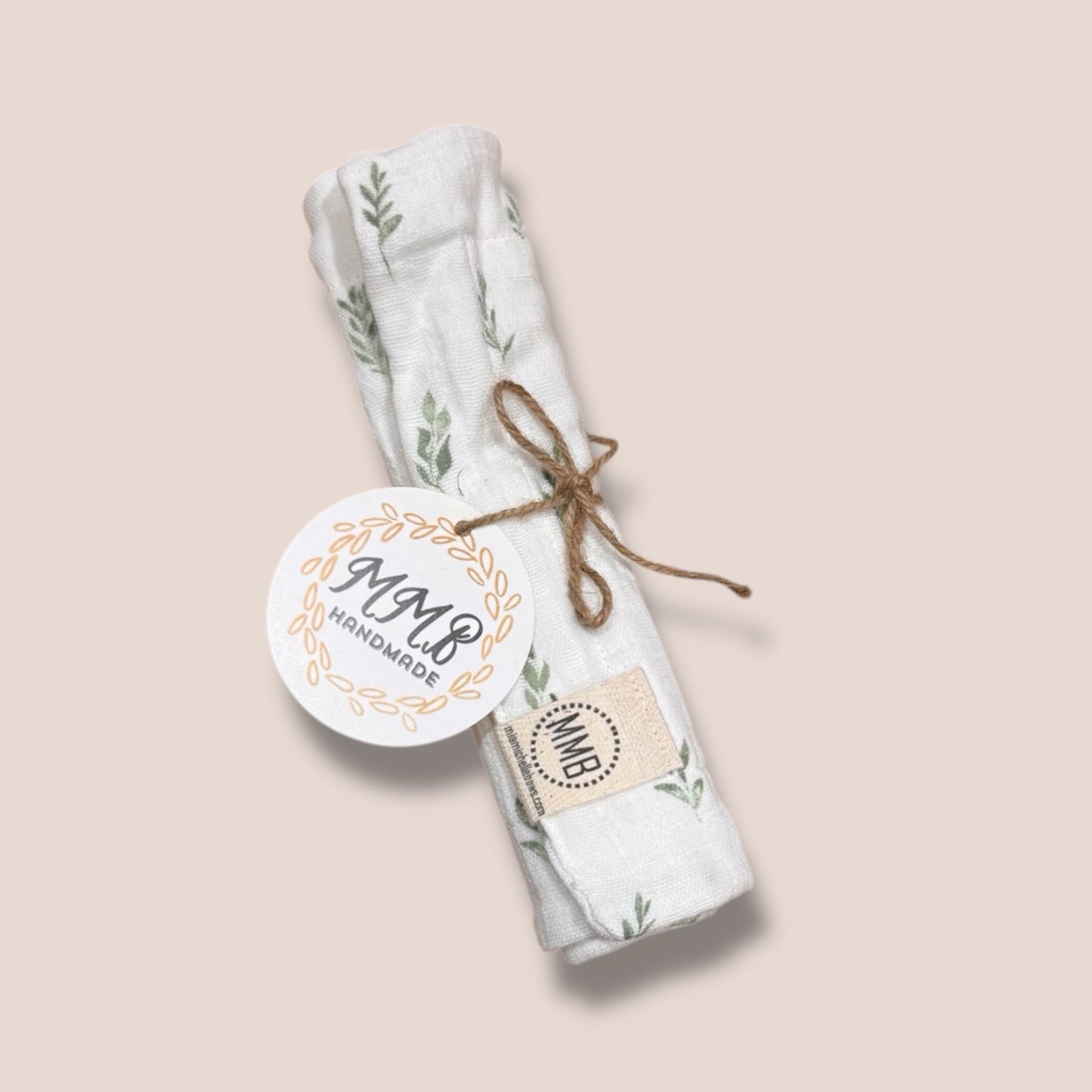 Fern — Cotton Gauze Burp Cloth