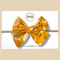 Hand-tied Mustard Meadows Bow