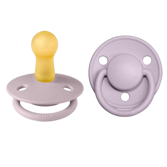 Bibs De Lux Rubber Pacifier Single- Dusky Lilac