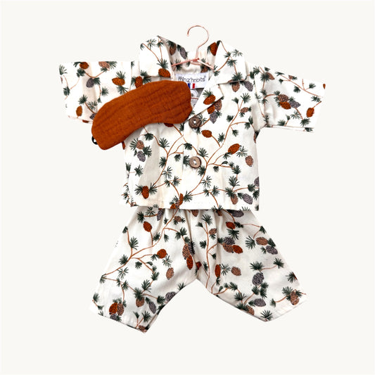 Doll—Minikane Albert Pinecone Pajamas & Sleep Mask