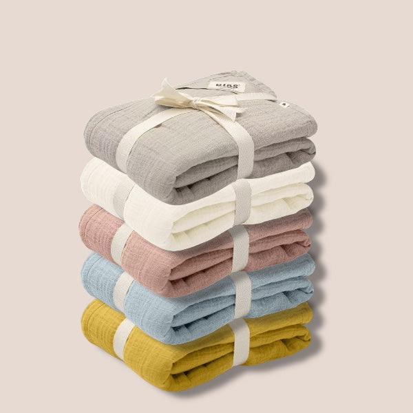 Bibs Muslin Organic Swaddle Blanket
