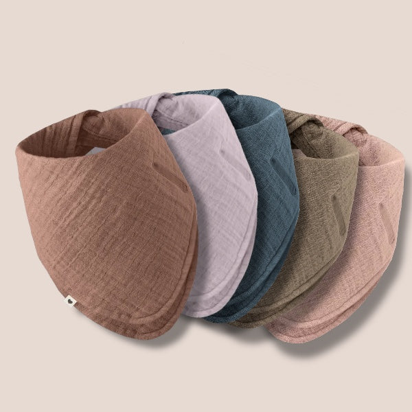 Bibs Bandana Bibs-Organic Muslin