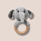 Crochet Elephant  Rattle