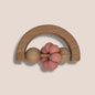 Wooden & Silicone Bead Rattle