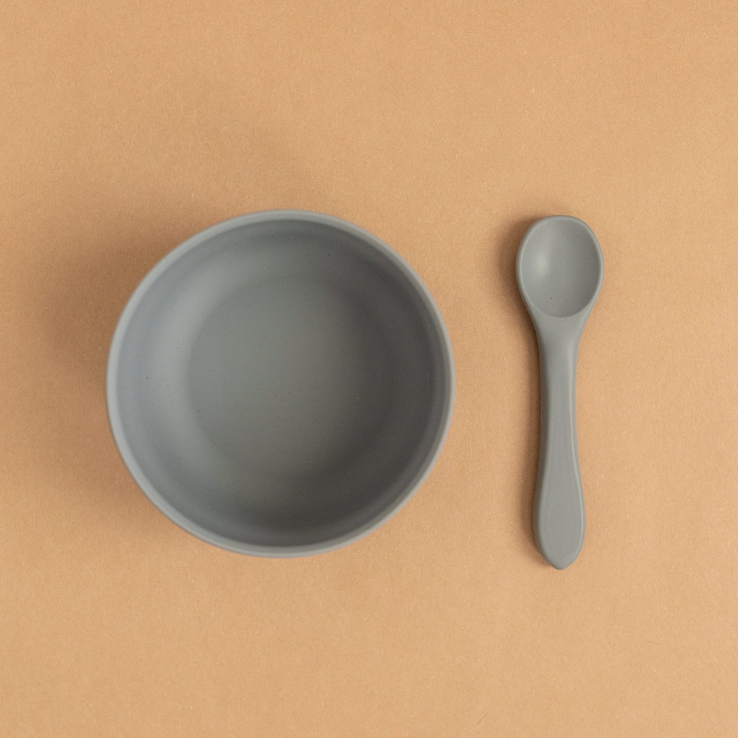 Silicone Suction Bowl with Spoon
