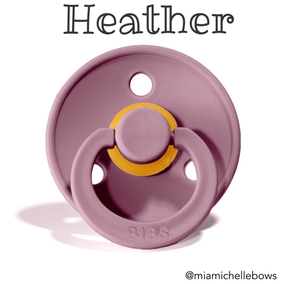 Bibs Colour Collection Pacifier in Heather