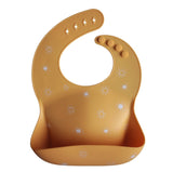 Mushie & Co. Yellow Suns Bib