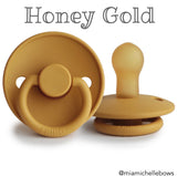 FRIGG Pacifier in Honey Gold