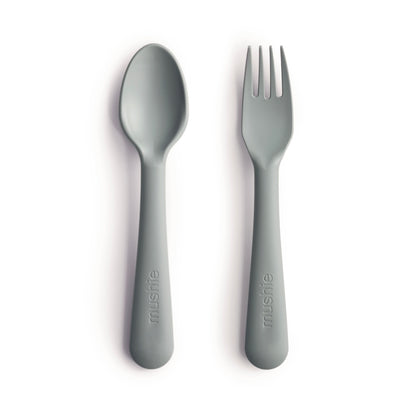 Mushie Fork & Spoon Set