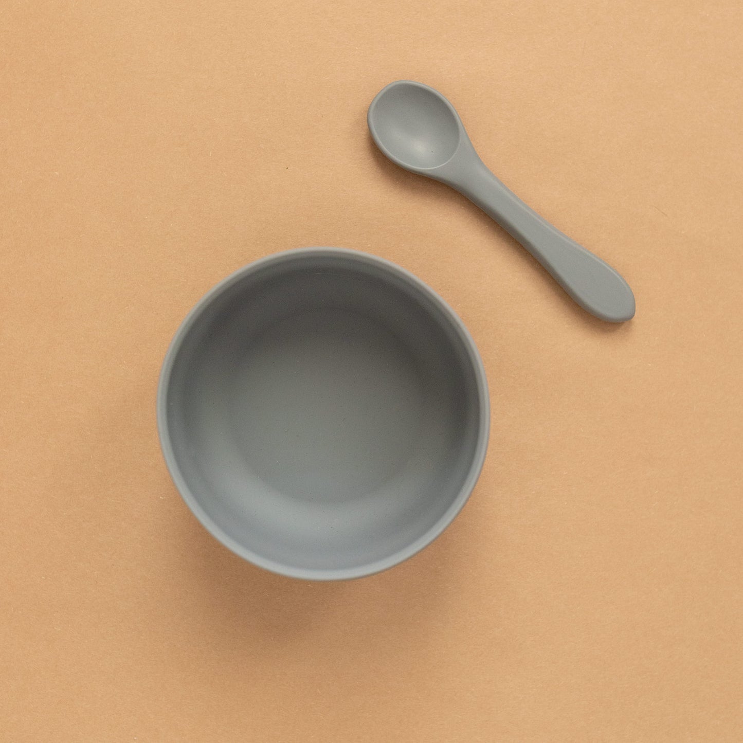 Silicone Suction Bowl with Spoon