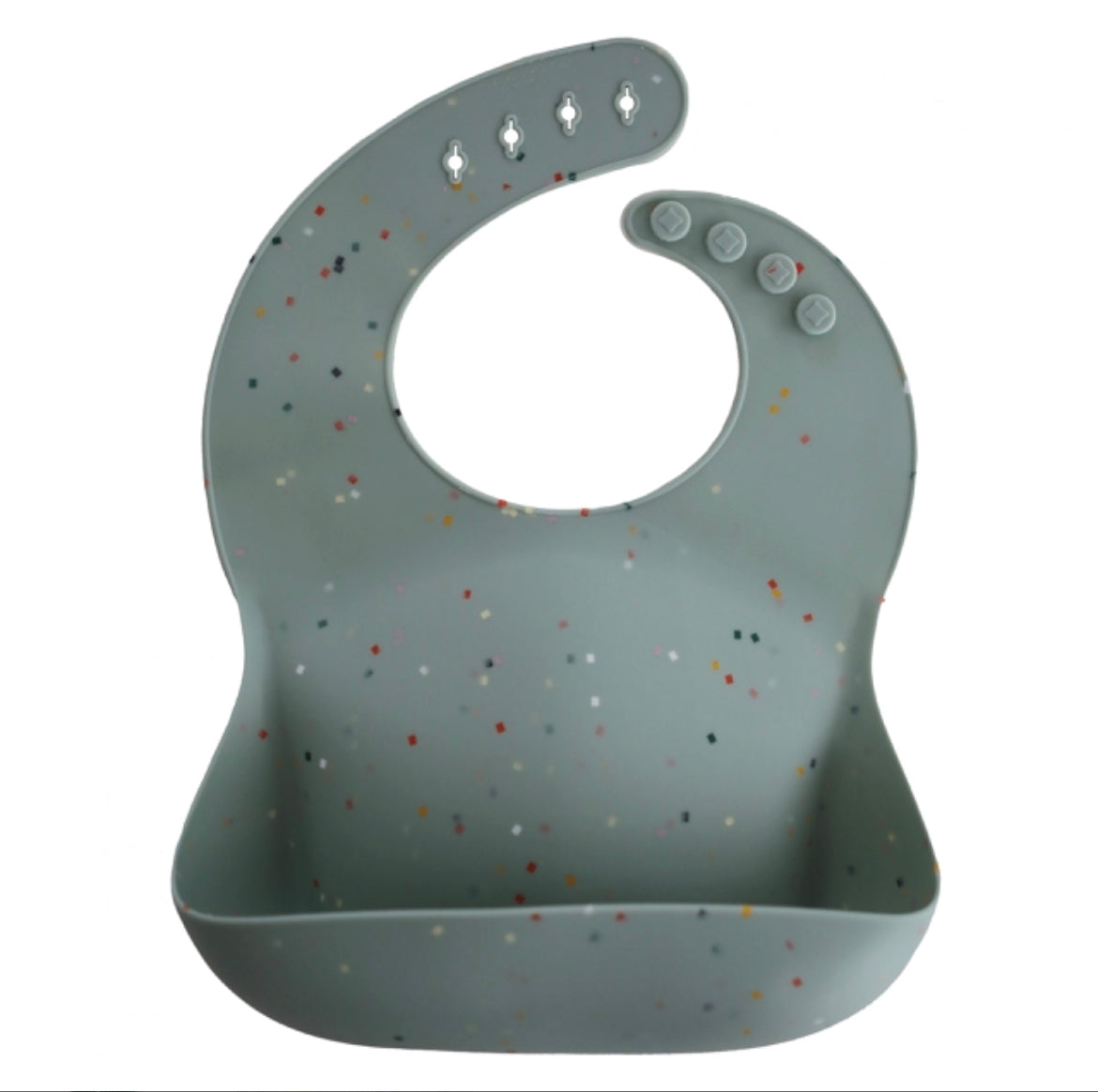Mushie Silicone Baby Bib