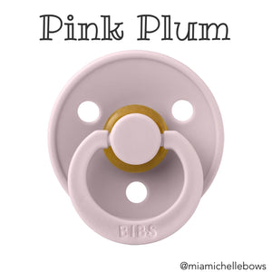 Bibs Colour Collection Pacifier in Pink Plum