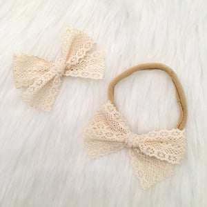 Vintage Lace Bow