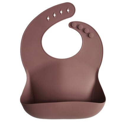 Mushie Silicone Baby Bib