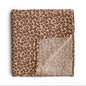 Mushie Muslin Swaddle Blanket ORGANIC Cotton-LEOPARD