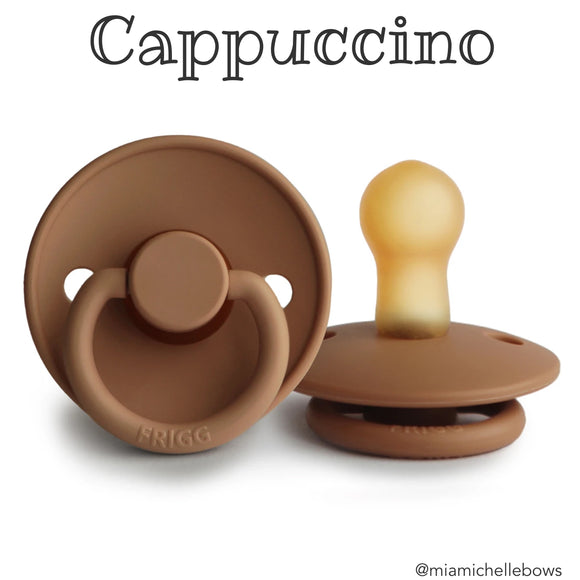 FRIGG Pacifier in Cappuccino