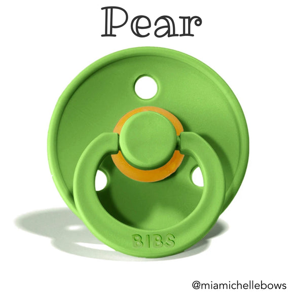 Bibs Colour Collection Pacifier in Pear