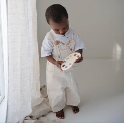 Mushie Paint Pallet Press Toy