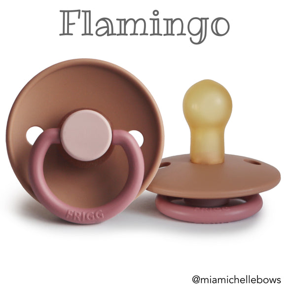 FRIGG Pacifier in Flamingo