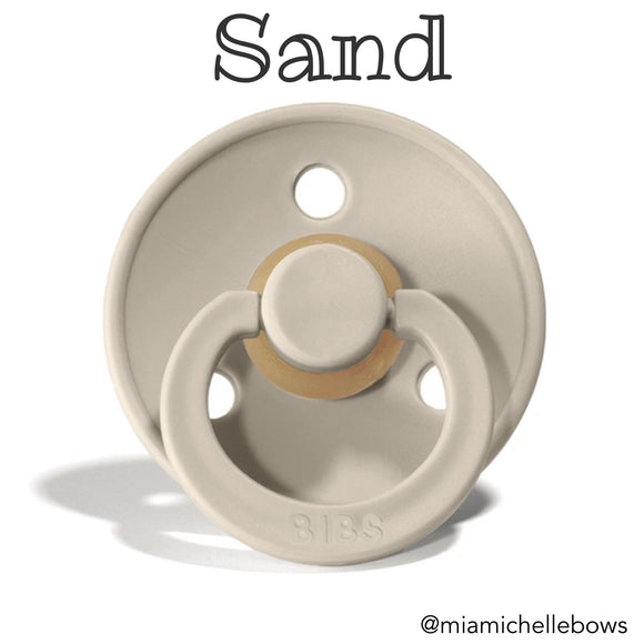 Bibs Colour Collection Pacifier in Sand