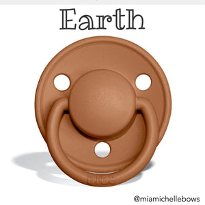 Bibs De Lux Pacifier in Earth