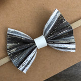 Vegan Leather Bows