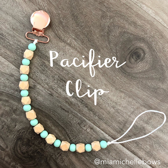 Pacifier Teething Clip