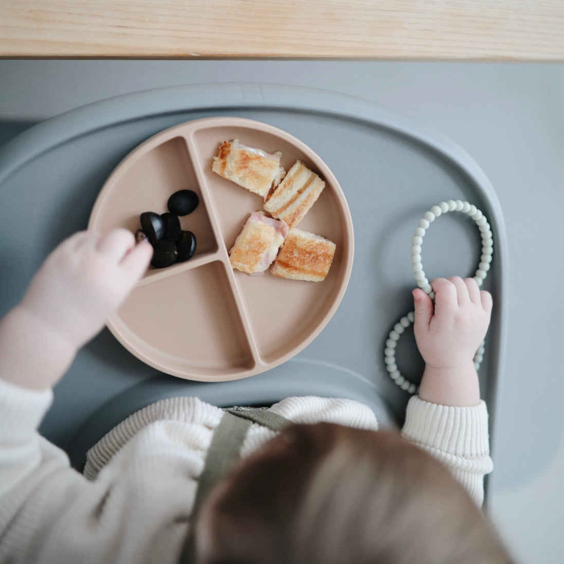 Mushie Pearl / Flower Teething Bracelet 3 Pack