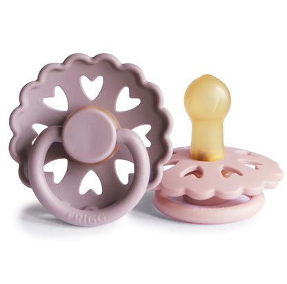 Twilight Mauve & Primrose FRIGG Pacifier Andersen Fairytale 2 pack