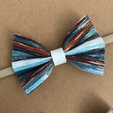 Vegan Leather Bows