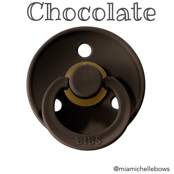 Bibs Colour Collection Pacifier in Chocolate