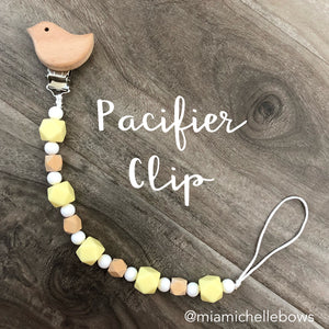 Pacifier Teething Clip