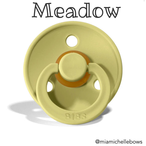Bibs Colour Collection Pacifier in Meadow