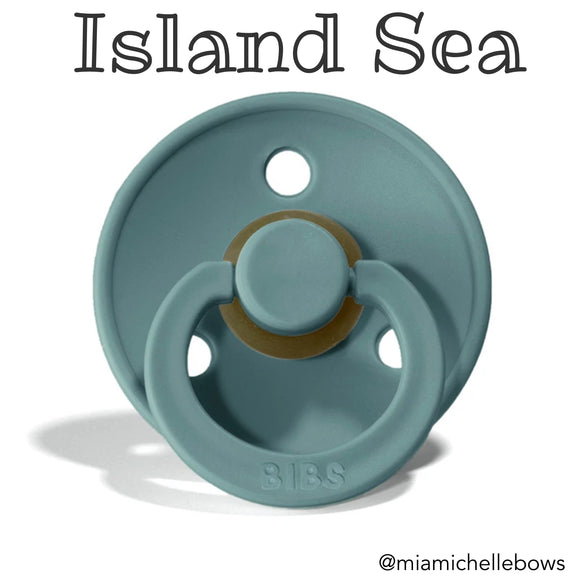 Bibs Colour Collection Pacifier in Island Sea