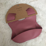 Mushie & Co. Dusty Rose Bib