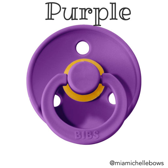 Bibs purple store