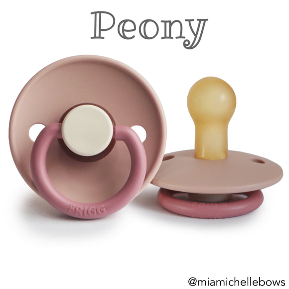 FRIGG Pacifier in Peony