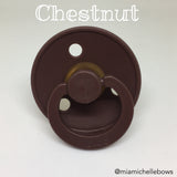 Bibs Colour Collection Pacifier in Chestnut