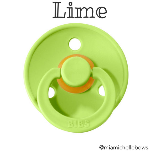 Bibs Colour Collection Pacifier in Lime