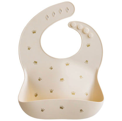 Mushie Silicone Baby Bib
