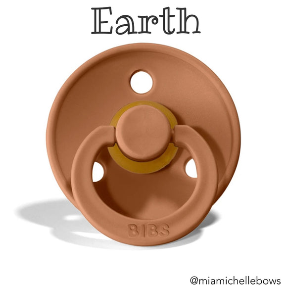 Bibs Colour Collection Pacifier in Earth