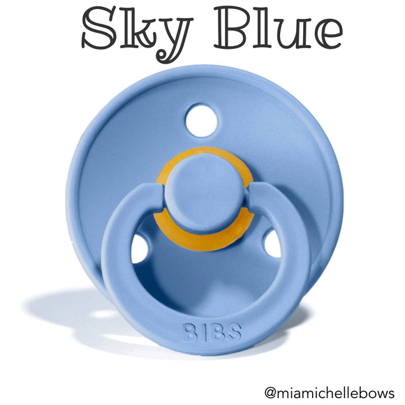 Bibs Colour Collection Pacifier in Sky Blue